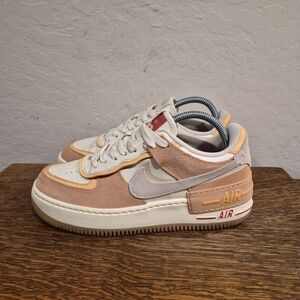 Nike Air Force 1 Shadow "Sisterhood - Cashmere" Fashion Sneakers Women's Size 8